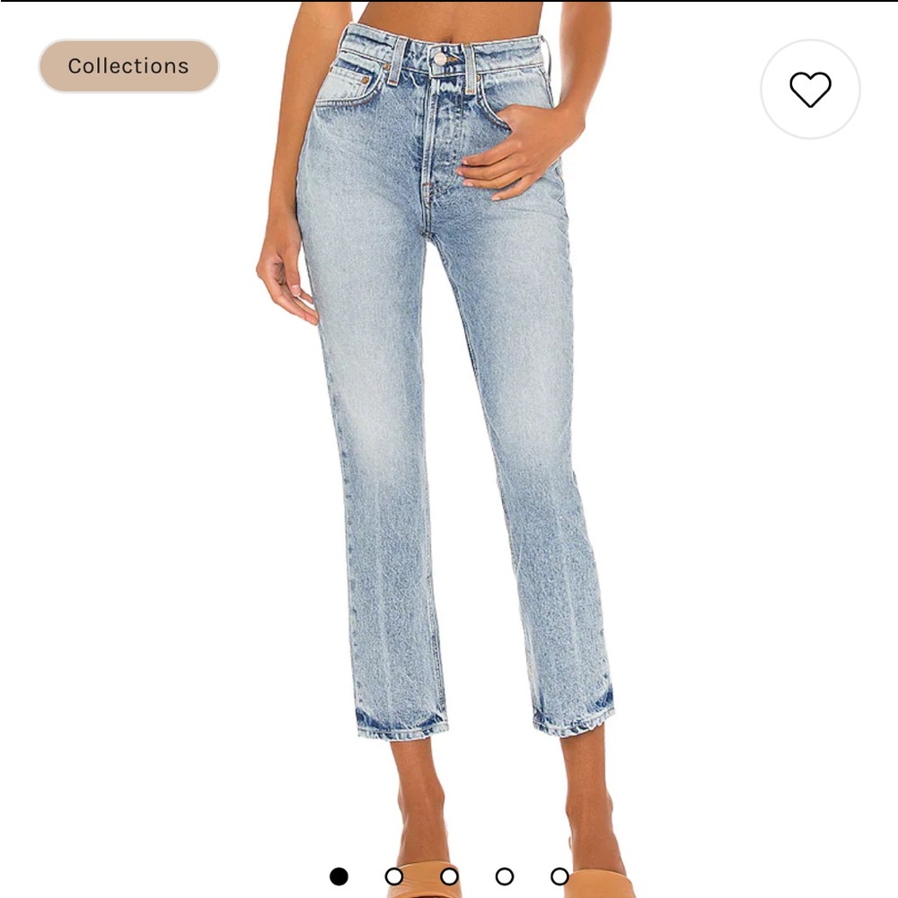 GRLFRND Karolina High Rise Straight Crop